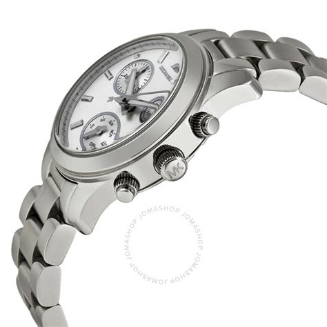 michael kors mk5428|Michael Kors Small Runway Silver Dial Stainless .